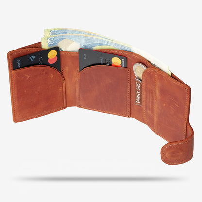 Small wallet for banknotes, cards and coins BABY