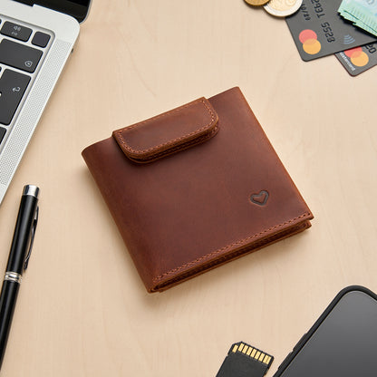 Компактний гаманець для купюр, карток і монет KID