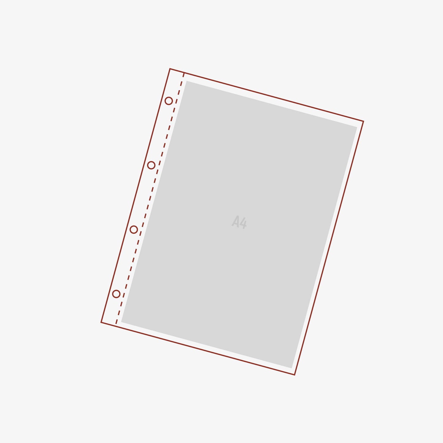 Foliowa koszulka o dużej gęstości