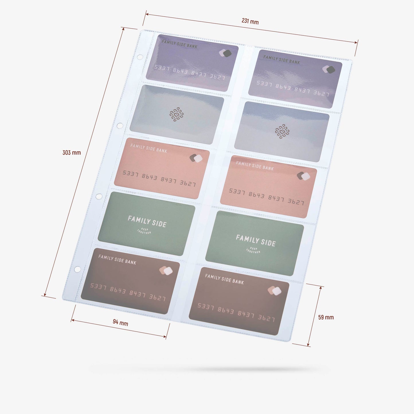 Папка для домашніх документів велика BIG FAMILY